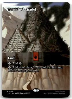 Borderless TARNISHED CITADEL NM Avatar The Last Airbender Magic The Gathering - Image 1