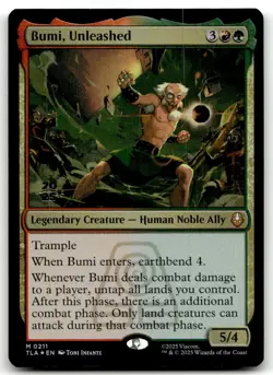 Bumi, Unleashed M Avatar: The Last Airbender 211 NM - Image 1