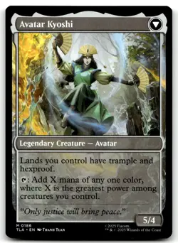 The Legend of Kyoshi M Avatar: The Last Airbender 186 NM - Image 2