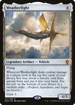Weatherlight Mythic Dominaria Magic: The Gathering Near Mint - Image 1