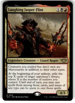 Outlaws of Thunder Junction Magic: The Gathering Laughing Jasper Flint MTG - Image 1