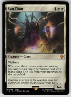 Sun Titan Mythic Commander: FINAL FANTASY 254 MTG Near Mint 2025 - Image 1