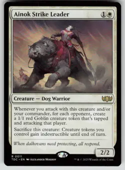 Ainok Strike Leader Normal R Commander: Tarkir: Dragonstorm 11 NM - Image 1