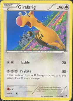 Girafarig 82/119 XY - Phantom Forces Regular - Pokemon Card - Image 1