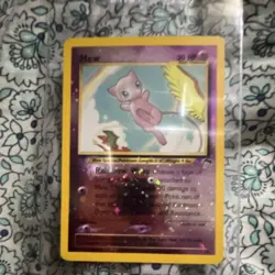 Wizards of the Coast Mew Promo 9 Wotc Promo Holo Psychic 30 HP Basic English - Image 1