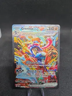 Pokemon TCG Greninja EX 214 Twilight Masquerade Sir 214/167 NM - Image 2