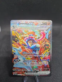 Pokemon TCG Greninja EX 214 Twilight Masquerade Sir 214/167 NM - Image 4