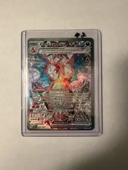 Pokemon Charizard ex 223/197 SV03 Obsidian Flames Full Art Holo 330HP EX Rare - Image 3