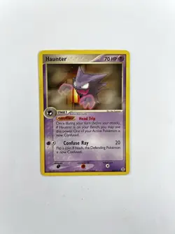 POKEMON HAUNTER Uncommon 2004 FireRed & LeafGreen 34/112 LP Pokemon TCG ✨ - Image 2