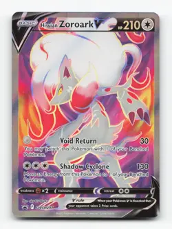 Pokemon TCG - Hisuian Zoroark V SWSH297 NM Holo Promo Sword & Shield Promo - Image 1