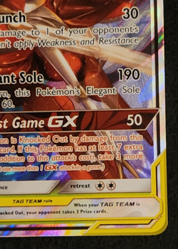 2019 Pokemon Unbroken Bonds Pheromosa & Buzzwole GX Tag Team #1/214 EX-NM - Image 4