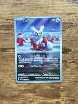 Delibird 152/132 Illustration Rare Mega Evolution Pokemon TCG NM - Image 1