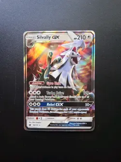 Silvally GX 90/111 Crimson Invasion Ultra Rare NM Pokemon Card - Image 1