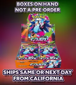 Pokemon Japanese SEALED DAMAGED Inferno X Booster Box! FAST SHIPPING FROM US! - Image 1