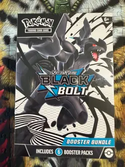 Pokemon TCG Scarlet & Violet Black Bolt Booster Bundle - NEW/FACTORY SEALED - Image 1
