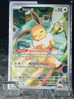Eevee 173 Promo Black Star Prismatic Evolutions Pokemon TCG Sealed - Image 1