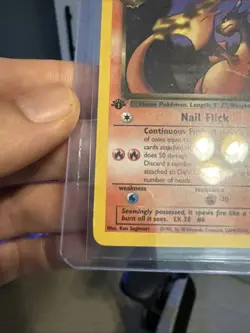 Dark Charizard 21/82 Non-Holo Rare 1st Edition NM-LP condition Pokemon TCG NM - Image 2