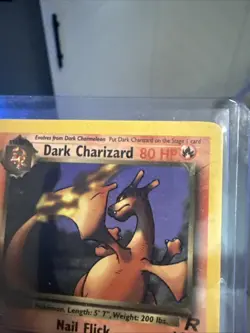 Dark Charizard 21/82 Non-Holo Rare 1st Edition NM-LP condition Pokemon TCG NM - Image 4