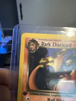 Dark Charizard 21/82 Non-Holo Rare 1st Edition NM-LP condition Pokemon TCG NM - Image 5