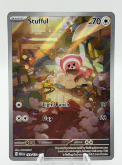 Stufful 154/132 Illustration Rare Pokemon Mega Evolution NM - Image 1