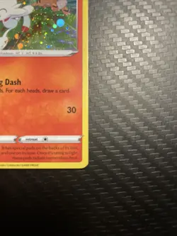 Pokemon TCG Scorbunny Sword & Shield SWSH244 Holo Promo Cosmos Holo Rare Promo - Image 3