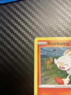 Pokemon TCG Scorbunny Sword & Shield SWSH244 Holo Promo Cosmos Holo Rare Promo - Image 5