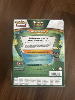 Pokemon TCG Shining Legends Marshadow Pin Collection Box Booster & Promo 2017 - Image 2