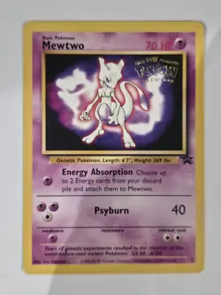 Pokemon TCG - Mewtwo #3 Black Star Promo Rare (Pokemon The Movie) - Image 1