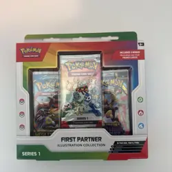 Pokemon TCG First Partner Illustration Collection Series 1 new - Image 1