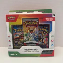 Pokemon TCG First Partner Illustration Collection Series 1 new - Image 3