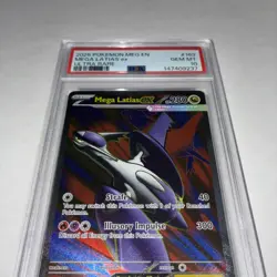 MEGA LATIAS EX ULTRA RARE POKEMON HOLO MEGA EVOLUTIONS PSA 10 GEM MT 163/132 - Image 5