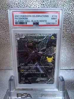 Pokemon Celebrations Zekrom 114/114 Classic Collection PSA Mint 9 English - Image 2