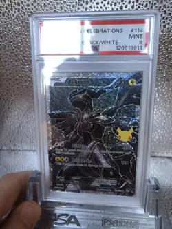 Pokemon Celebrations Zekrom 114/114 Classic Collection PSA Mint 9 English - Image 3