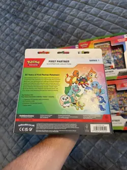Pokemon First Partner Illustration Collection Series 1 Promo Box (lot of 4) - Image 3