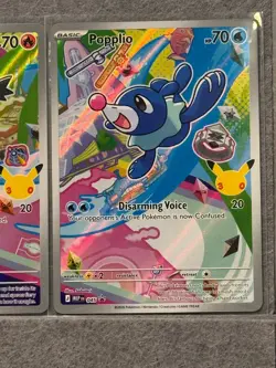 Pokemon TCG First Partner Illustration Collection Series 1 Gen 7 Set NM - Image 3