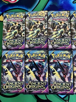 Pokemon TCG XY Ancient Origins Booster Pack Lot 10 Packs Sealed 2015 - Image 2