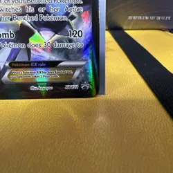 Blastoise EX XY122 2016 Black Star Promo Full Art Nintendo Pokemon Card - Image 4