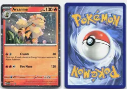 Pokemon ARCANINE 011 Holo Scarlet & Violet Promo HOLO NM - Image 3