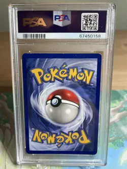 1999 Pokemon Fossil Aerodactyl Holo 1st Edition Prerelease #1 PSA 6 - Image 3