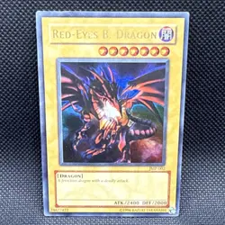 Yu-Gi-Oh! TCG Red-Eyes B. Dragon Ultra Rare JMP-002 Shonen Jump Promo 1996 - Image 1