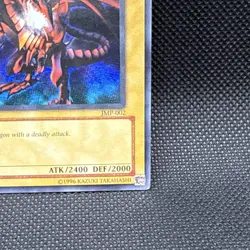 Yu-Gi-Oh! TCG Red-Eyes B. Dragon Ultra Rare JMP-002 Shonen Jump Promo 1996 - Image 4