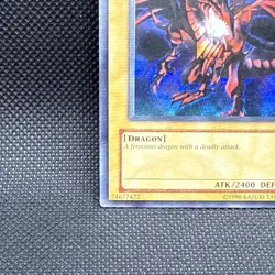 Yu-Gi-Oh! TCG Red-Eyes B. Dragon Ultra Rare JMP-002 Shonen Jump Promo 1996 - Image 5