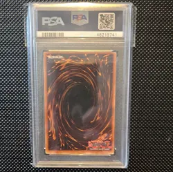 2002 Yugioh Kaiba Deck Blue-Eyes White Dragon SDK-001 Ultra Rare Holo PSA 4 - Image 2