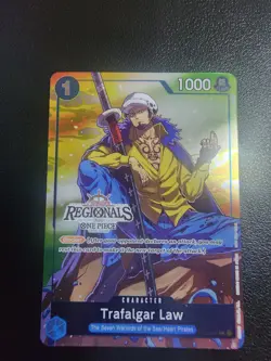Trafalgar Law Online Regional Participant Promo ST03-008 One Piece Card English - Image 1