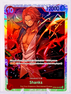 Shanks OP09-004 SR ONE PIECE - Emperors in the New World - English NM - Image 1