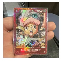 Bandai One Piece CCG Tony Tony Chopper ST01-006 ST01 Straw Hat Crew Foil Eng - Image 1