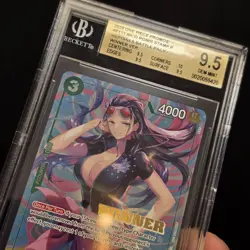 One Piece Heroines Battle Pack Winner Nico Robin BGS 9.5 2026 Promo Stamp - Image 4