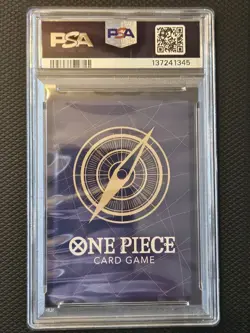 One Piece CCG Monkey.D.Luffy Alternate Art OP07-109 PSA 10 Gem Mint - Image 2