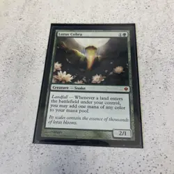 MTG Magic the Gathering LOTUS COBRA ZENDIKAR NM (b) ACTUAL PICTURES - Image 1