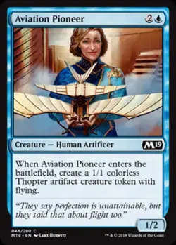 Aviation Pioneer - Near Mint MTG Magic 2019 Core Set - Image 1